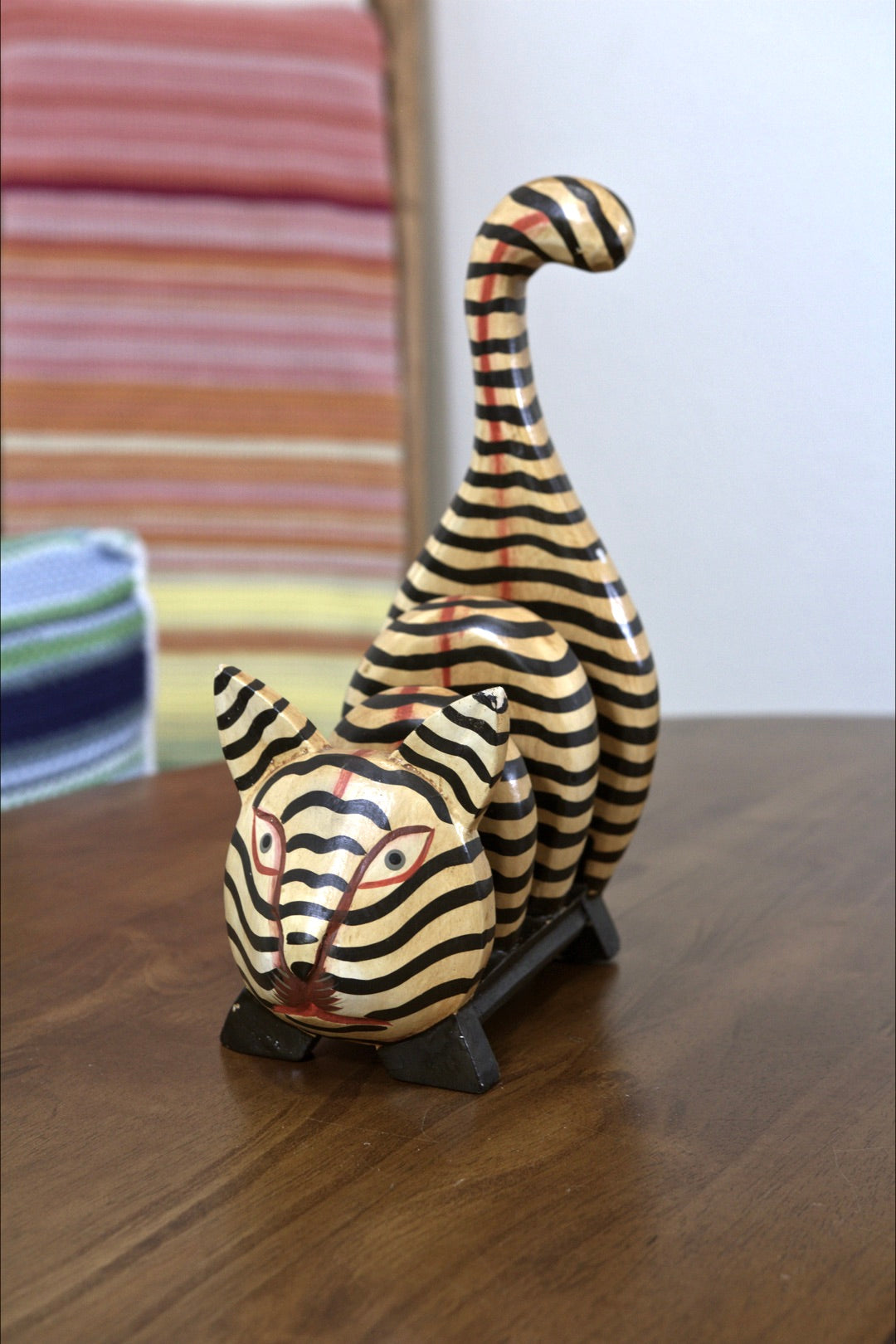 Hand-Painted Cat Letter / Palette Holder