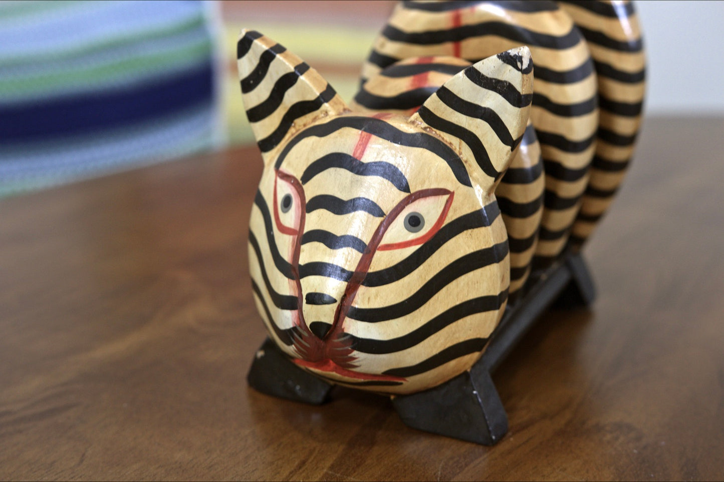 Hand-Painted Cat Letter / Palette Holder