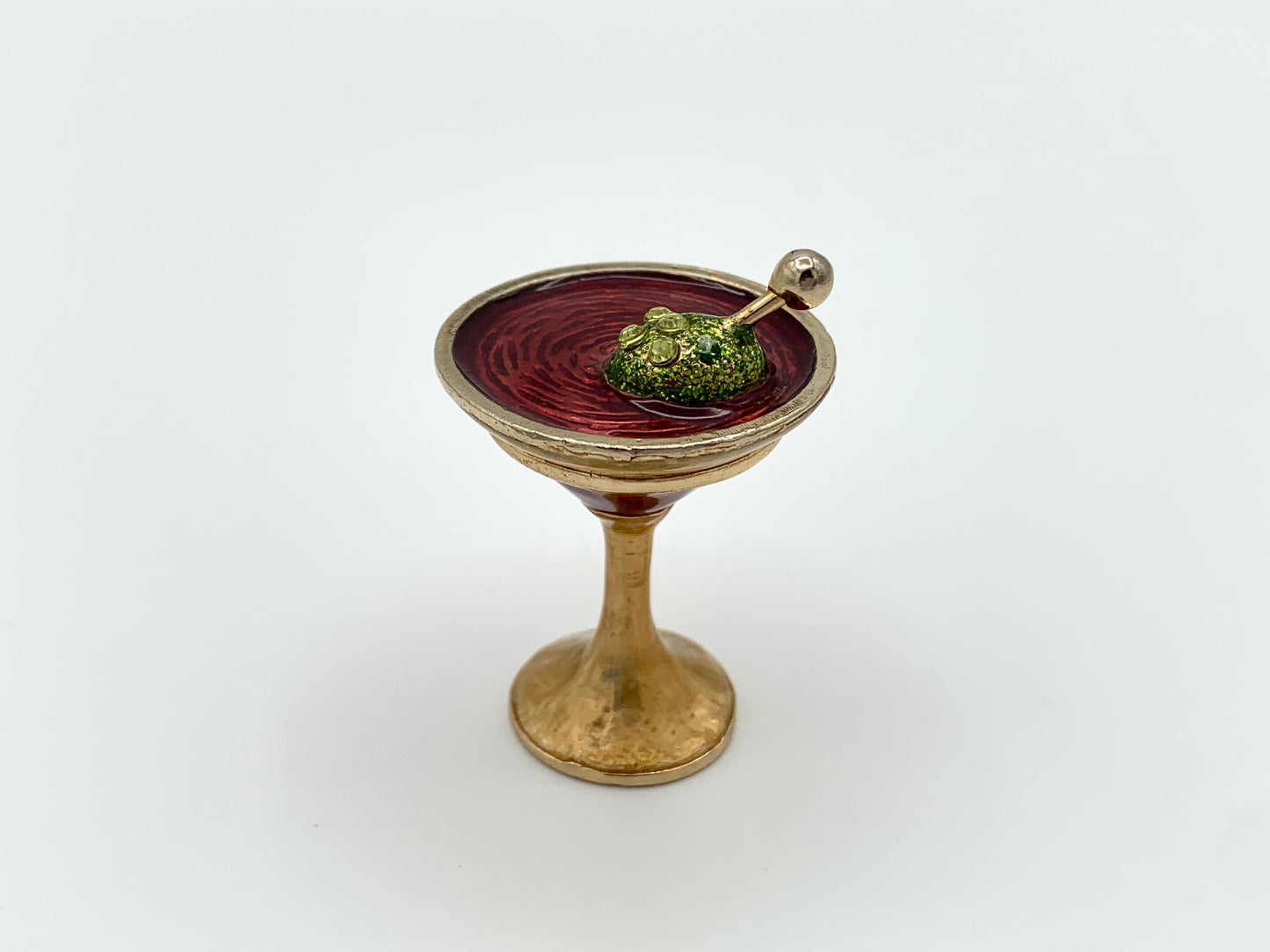 Monet Enamel Keepsake Trinket Boxes