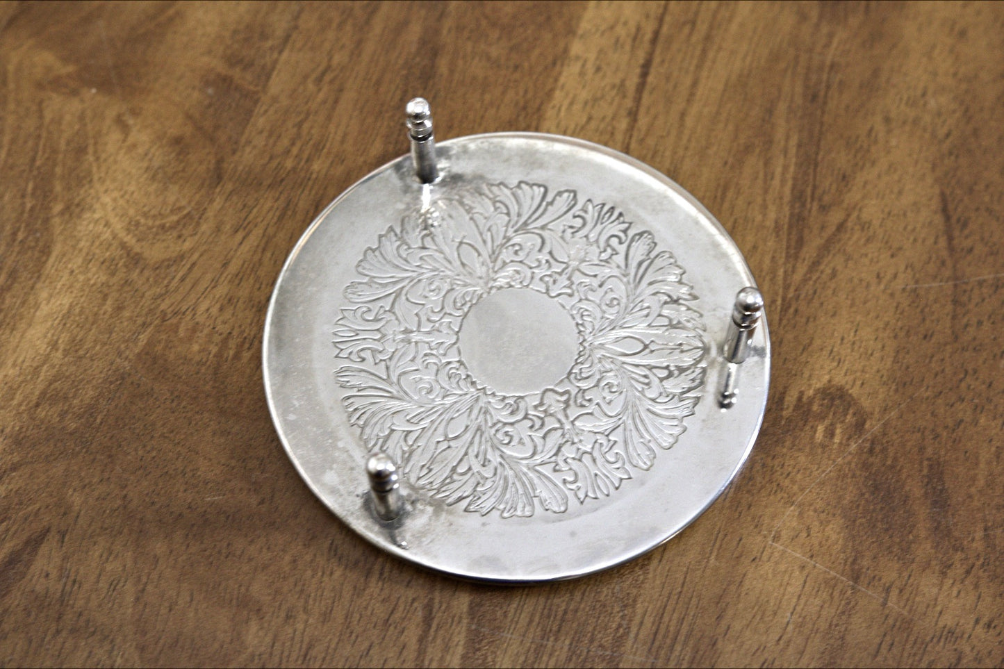 Silver Plated Coaster Set