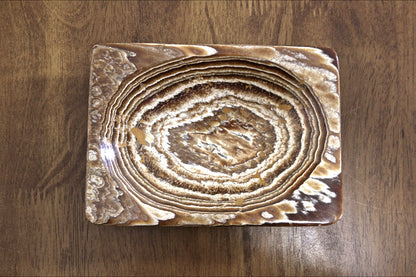 Aragonite Crystal Trinket Tray