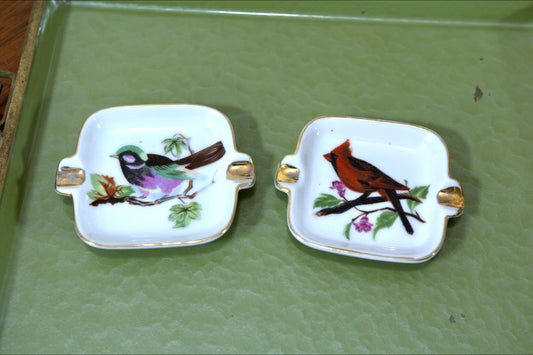 Japanese Birdy Chopstick Rests / Ashtrays