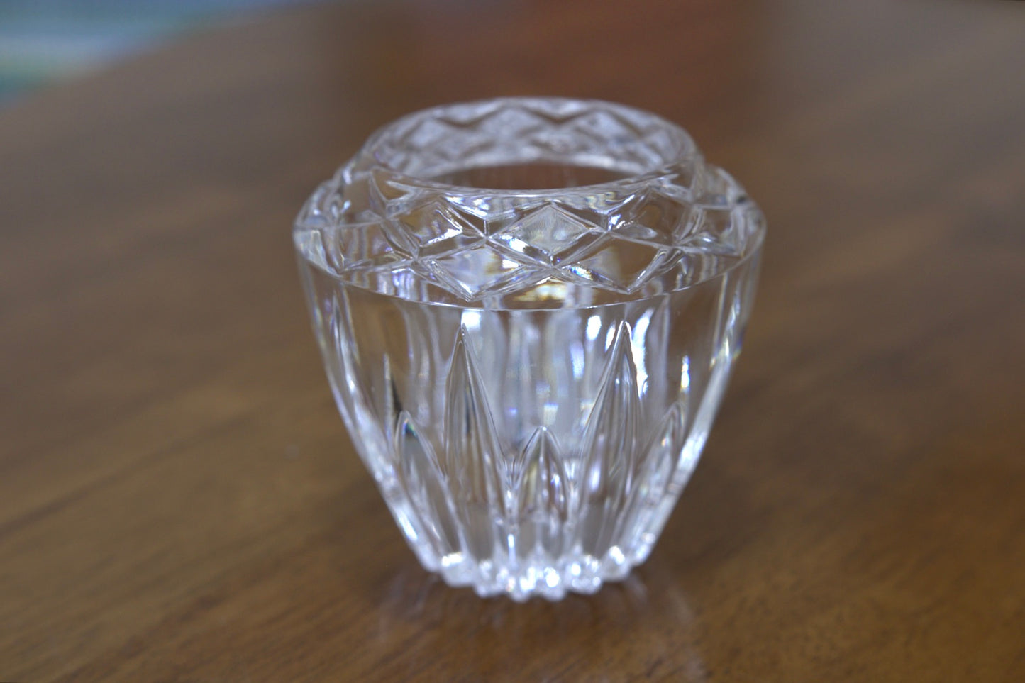 Princess House Lead Crystal Votive Vase