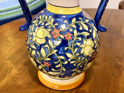 Midwestern Home Handpainted Vase