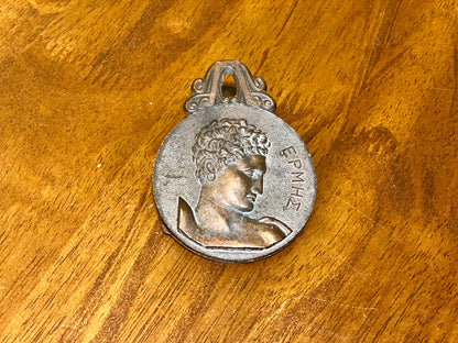 Greece Olympic Medallion Brass Letter Clip