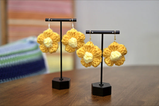 Sunflower Flower Power Earrings