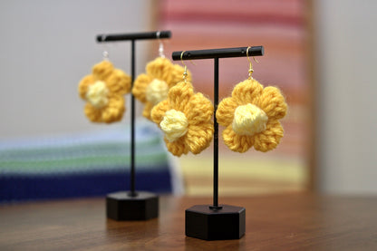 Sunflower Flower Power Earrings