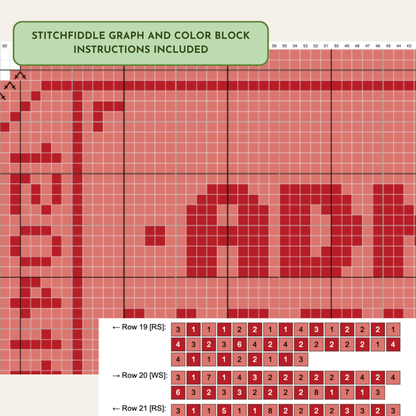 Admit Nothing Ticket - Crochet Tapestry Pattern